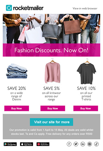 ecommerce email mailer